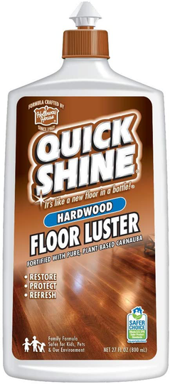 Quick Shine High Traffic Hardwood Floor Luster and Polish, 27 Fl. Oz.