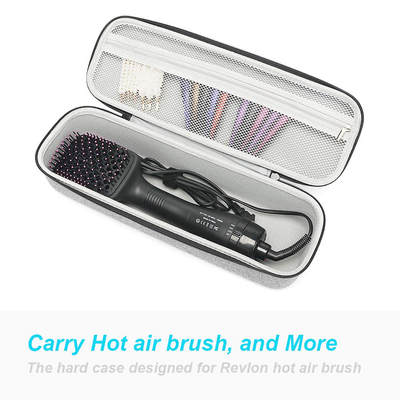 Hard Travel Case for Revlon Hair Dryer & Volumizer& Styler Carrying Case Gray(only case)