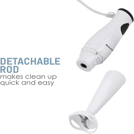 1-Touch Control Electric Immersion Hand Blender, Mixer, Chopper