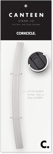 CORKCICLE Canteen Cap with Straw - Fits 9oz, 16oz and 25oz Canteen