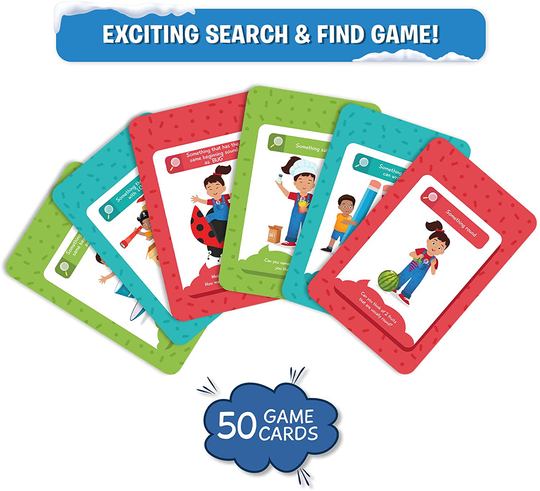 Skillmatics Card Game : Found It Outdoor Edition | Gifts, Stocking Stuffer for Ages 4-7 | Super Fun Family Game | Smart Scavenger Hunt for Kids