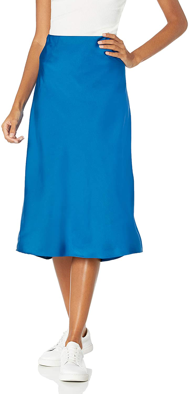 The Drop Women's Maya Silky Slip Skirt