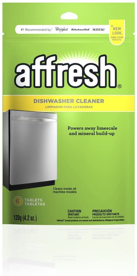 Affresh Dishwasher Cleaner, 6 Tablets | Formulated to Clean Inside All Machine Models