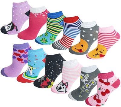 12 Pairs Christmas Socks Women Low Cut