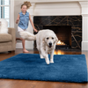 Gorilla Grip Original Ultra Soft Runner Area Rug, 2x8 FT, Many Colors, Luxury Shag Carpets, Fluffy Indoor Washable Rugs for Kids Bedrooms, Plush Home Decor for Living Room Floor, Bedroom, Peacock