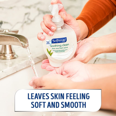 Softsoap Liquid Hand Soap, Aloe - 7.5 fluid ounce