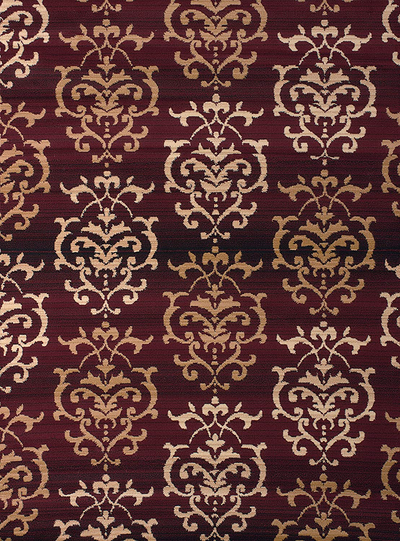 United Weavers of America Dallas Countess Rug - 1ft. 11in. x 3ft. 3in., Burgundy Red, Area Rug with Abstract Pattern, Jute Backing