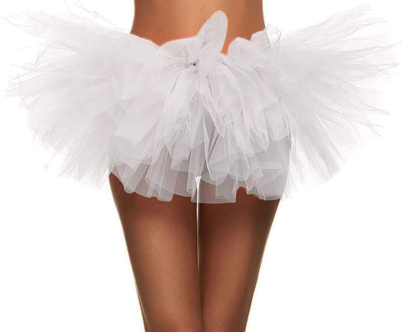 Simplicity Women's Classic 5 Layered Tulle Tutu Skirt