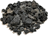 Midwest Hearth Lava Rock for Fire Pits and Gas Log Sets, Black 5/8" to 1-1/2" (10-lb Bag)