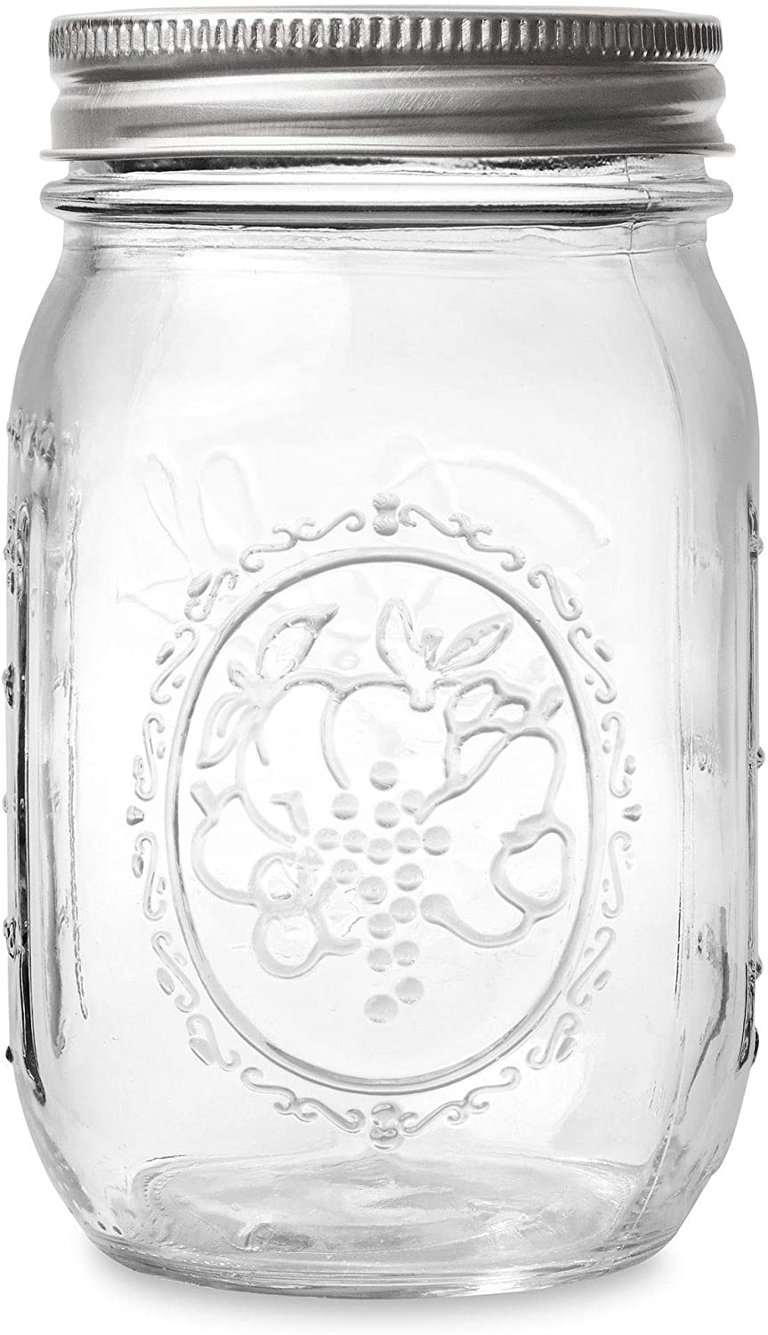 Ball Regular Mouth 16-Ounces Mason Jar with Lids and Bands (12-Units), 12-Pack, AS SHOWN