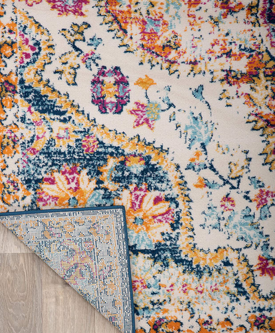 Rugshop Vintage Distressed Bohemian Area Rug 3'3" x 5' Gray