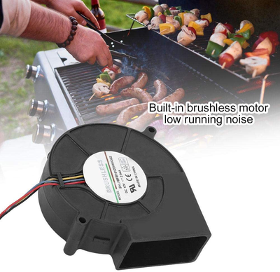Small Electric Portable BBC Fan Air Blower for Outdoor Camping Hiking Picnic Trip Grill Cooking Tool
