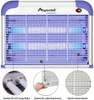 ASPECTEK Bug Zapper & Electric Indoor Insect Killer Mosquito, Bug, Fly Traps & Other Pests Killer[2021 Upgraded] - Powerful Grid 20W Bug Light - Includes 2 Replacements UVA Light Bulbs