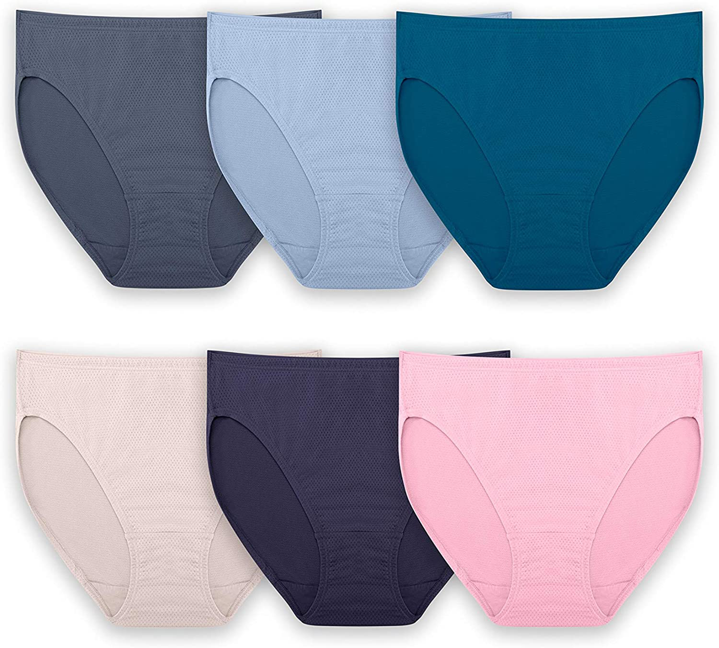 Fruit of the Loom Women's Breathable Underwear (Regular & Plus Size)