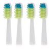 Voom Sonic - Go 1 Replacement Heads | Pack of 4 Replacement Brushes | Advanced Bristle Technology| Soft DuPont Nylon Bristles | Oral Care
