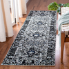 Safavieh Vintage Hamadan Collection VTH211F Oriental Traditional Persian Non-Shedding Stain Resistant Living Room Bedroom Runner, 2'3" x 8' , Light Grey / Dark Grey