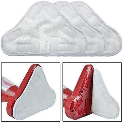 eoocvt 6pcs Microfibre Steam Mops Cleaning Pads Replacement Steam Mop Compatible for H2O X5 H20 Washable