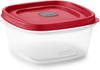 Rubbermaid Easy Find Lids 5-Cup Food Storage and Organization Container, Racer Red