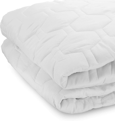 The Grand Twin Extra Long Mattress Pad Cover, Fitted Deep Pockets, Only Quality Fabrics Used & Breathable, Twin XL / Used for Split King (39x80 Stretches to 14 Inches)