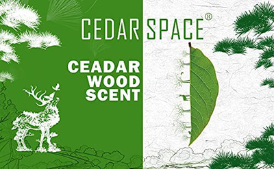 Cedar Space Cedar Blocks for Clothes Storage, 100% Aromatic Red Ceder Blocks, Cedar Planks, Cedar Accessories for Closets Storages, 11 Pcs with Stainless Steel Hooks