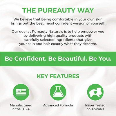 Biotin Hair Growth Serum Advanced Topical Formula To Help Grow Healthy, Strong Hair Suitable for Men and Women of All Hair Types Hair Loss Support By Pureauty Naturals