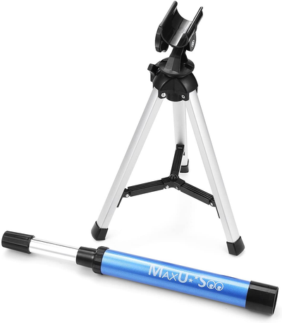 Portable Kids Beginner Telescope with 30X Power with Tabletop Tripod