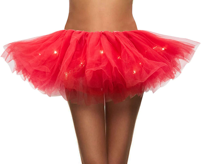 Simplicity Women's Classic 5 Layered Tulle Tutu Skirt