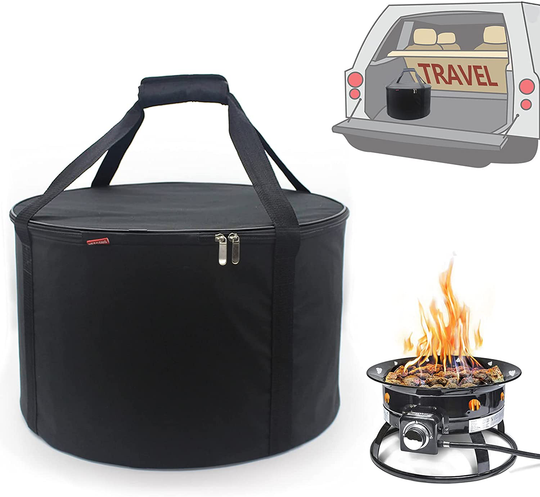 NEECONG Fire Pit Bag Compatible with Outland Firebowl Model 893 870 823, Diameter 19-Inch Carrying Case for Propane Gas Fire Pit(Bag Only)