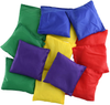 Prextex 12 Pack Nylon Bean Bags Fun Sports Outdoor Family Games Bean Bag Toss Carnival Toy Bean Bag Toss Game