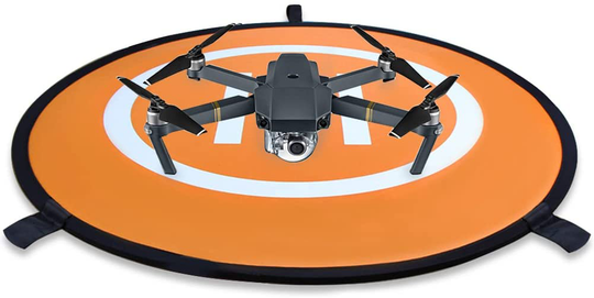 KINBON Drone Landing Pads, Waterproof 21'' Universal Landing Pad Fast-fold Double Sided Quadcopter Landing Pads for RC Drones Helicopter DJI Spark Mavic Pro Phantom 2/3/4 Pro Inspire 2/1 3DR Solo
