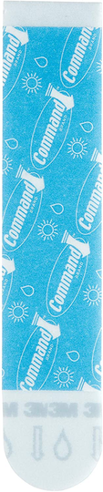 Command Bath Large Water-Resistant Adhesive Refill Strips
