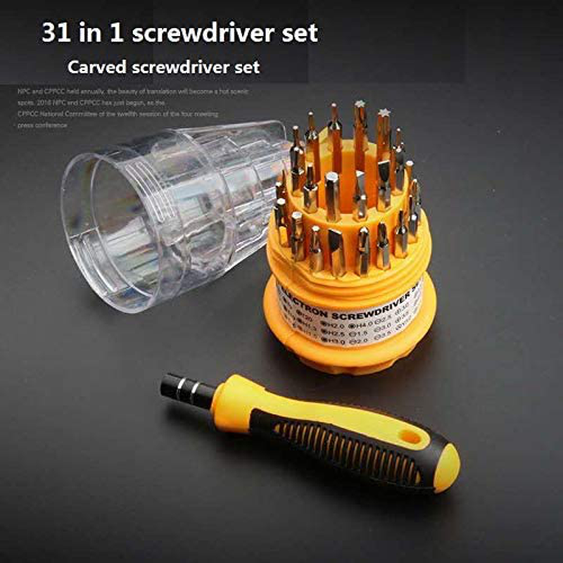 31 in 1 multifunctional precision mini screwdriver set