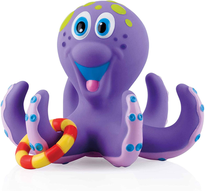 Nuby Octopus Floating Bath Toy , Purple