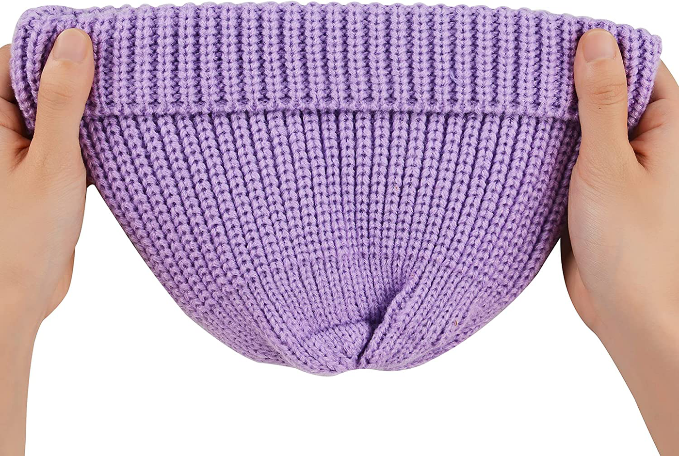 Zando Beanie for Men Women Cuffed Cap Soft Slouchy Beanie Winter Knit Hats Fisherman Beanie Skull Cap Unisex Daliy Beanie