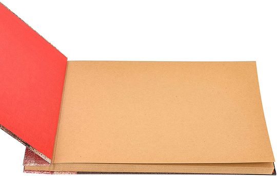 T-HAOHUA Anniversary Photo Album Scrapbook - Our Adventure Book Wedding Photo Album Scrapping 11.6"x7.5" inches, 80 Pages - Includes Bonus 5 Postcards and 5 Self-Adhesive Photo Corners