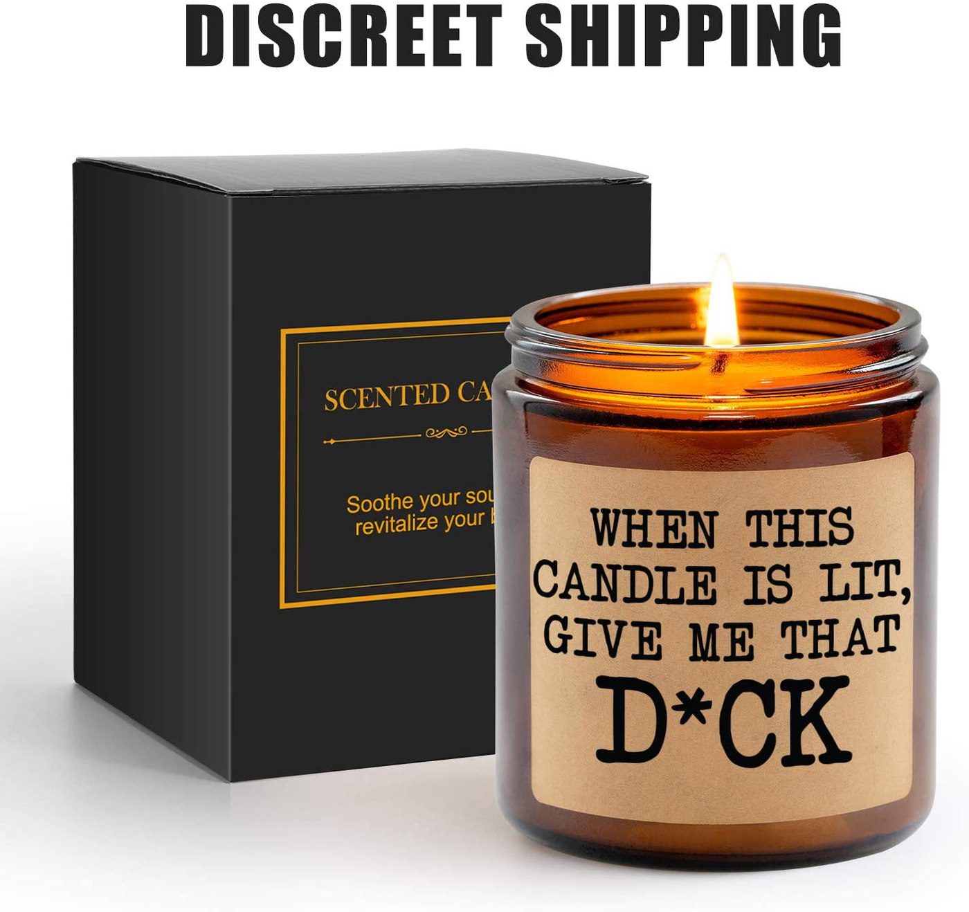 GSPY Scented Candles - Funny Gifts for Men, Gifts for Him - Husband Gifts, Boyfriend Gifts, Fiance Gifts - Candles for Men - Funny Anniversary, Christmas, Birthday Gifts for Husband, Boyfriend, Couple