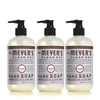 Mrs. Meyer's Clean Day Liquid Hand Soap, Cruelty Free and Biodegradable Hand Wash Formula Made with Essential Oils, Lavender Scent, 12.5 oz - Pack of 3