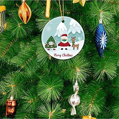 Merry Christmas Ornaments Gifts Tree Ornament 