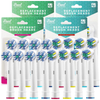 Replacement Brush Heads Compatible With Oral B Braun Electric Toothbrush-Fits Oral-b Pro 1000, Vitality, Triumph, Kids + More!