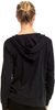 Sofra Women's Thin Cotton Zip Up Hoodie Jacket