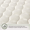 Whisper Organics 100% Organic Cotton Quilted Mattress Cover, 17" Deep - GOTS Certified (California King)