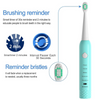 Sonic Electric Toothbrush -5 Modes with Smart Timer, Waterproof USB Charging Rechargeable Ultrasonic Toothbrushes, 4 Replacement Brush Heads