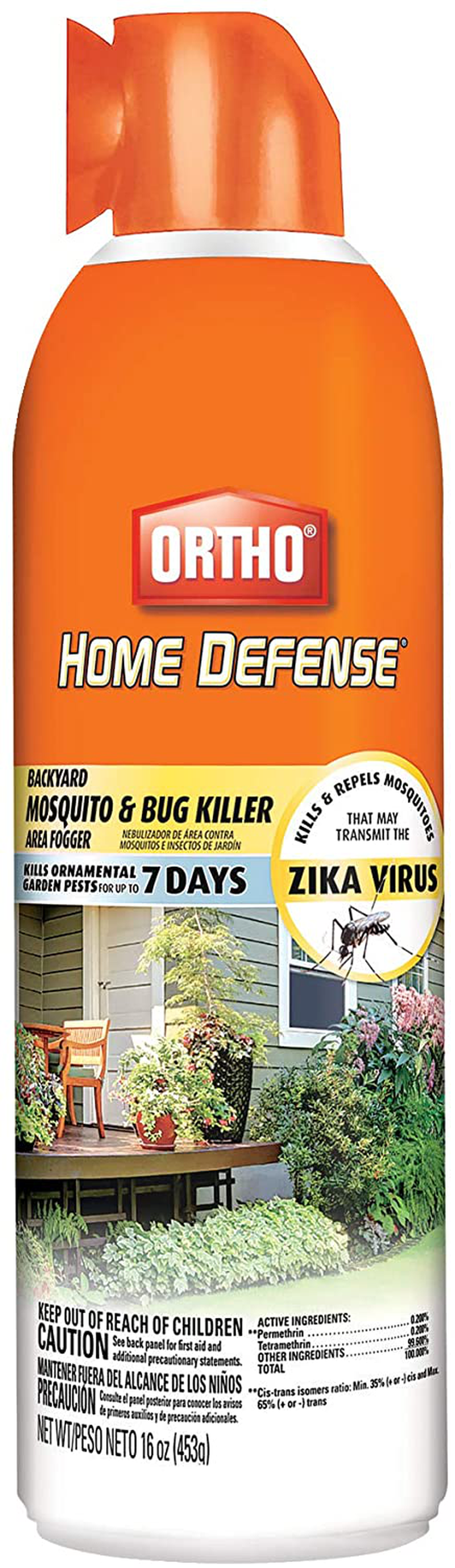 Ortho Home Defense Backyard Mosquito and Bug Killer Area Fogger 16 oz.