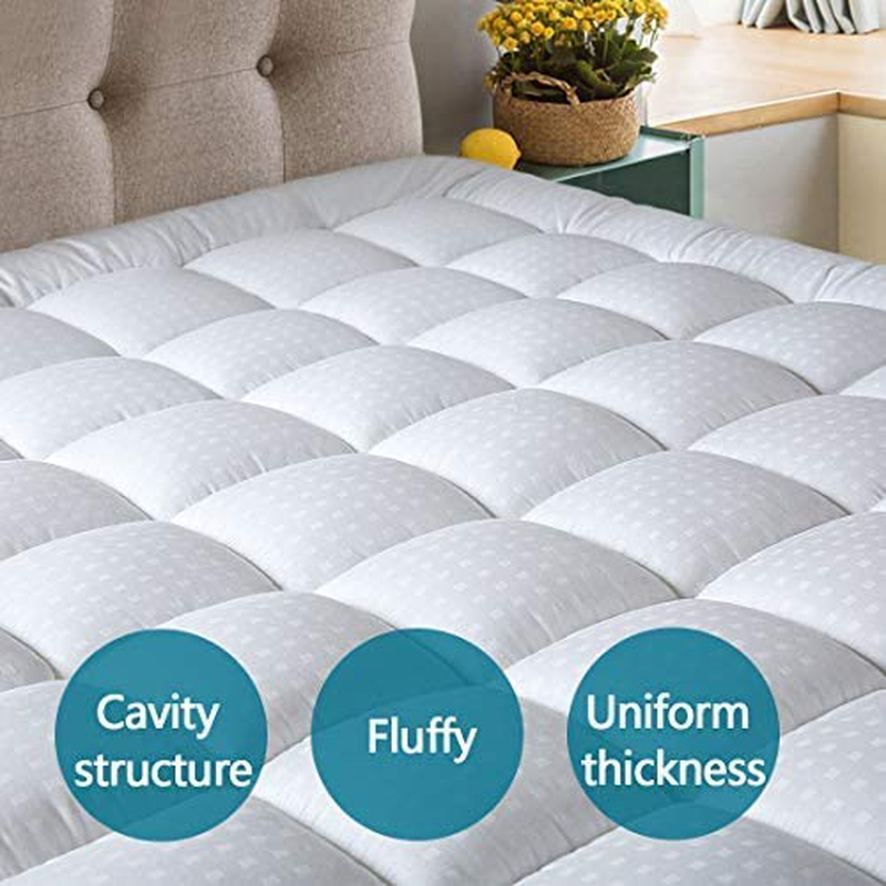 MEROUS Twin Size Mattress Pad - Pillow Top Quilted Mattress Cover,Mattress Protector Cotton 8-21" Deep Pocket Cooling Mattress Topper