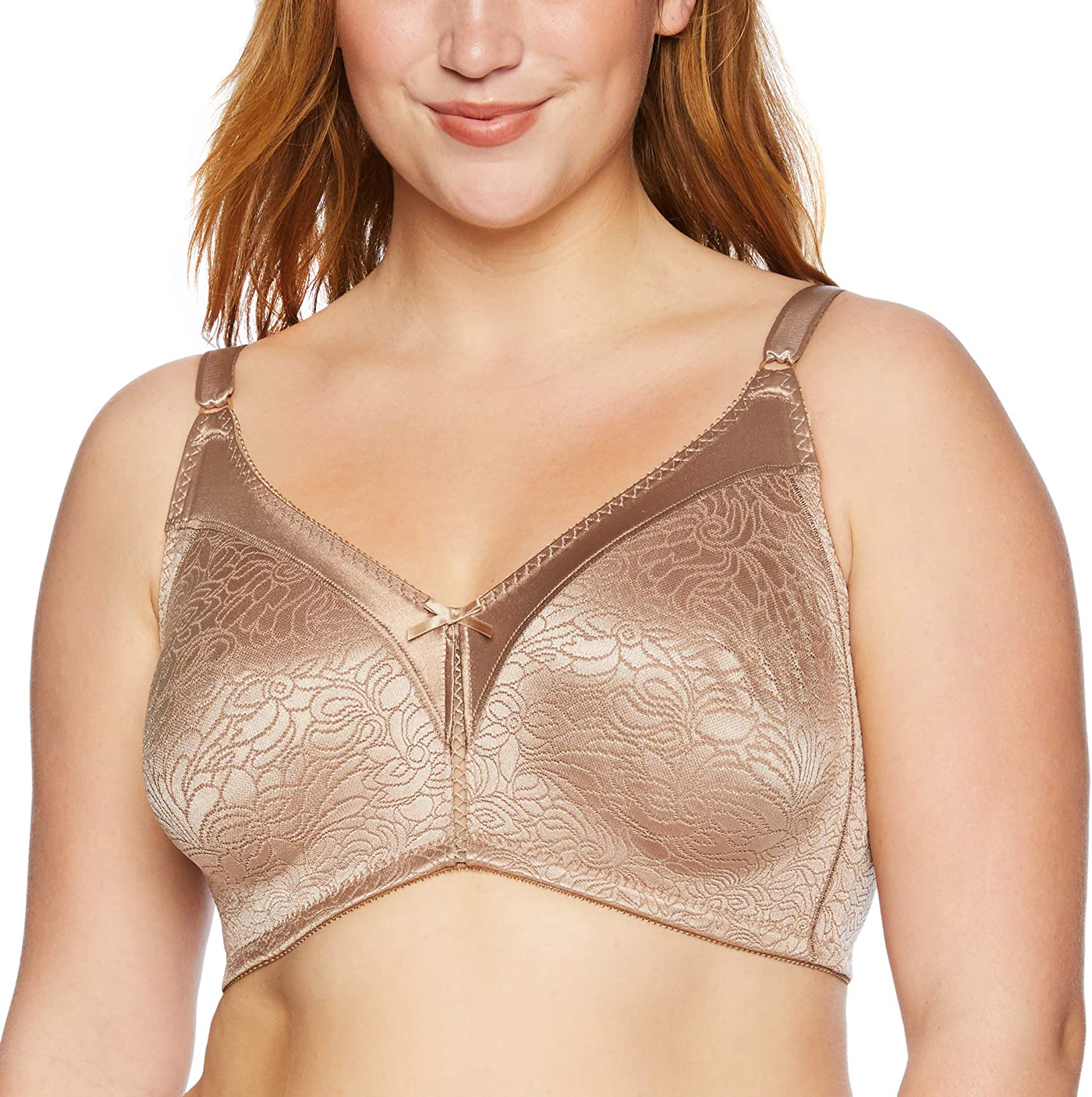 Bali Women's Double Support Spa Closure Wirefree Bra DF3372