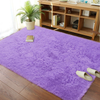 Merelax Soft Modern Indoor Large Shaggy Rug for Bedroom Livingroom Dorm Kids Room Home Decorative, Non-Slip Plush Fluffy Furry Fur Area Rugs Comfy Nursery Accent Floor Carpet 5x8 Feet, Purple