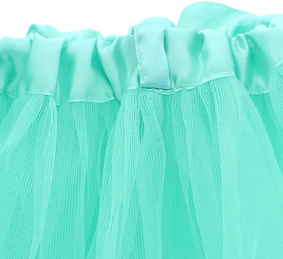 My Lello Adult Tutu Skirt, Classic Elastic 3 Layer Tulle Tutu for Women and Teens