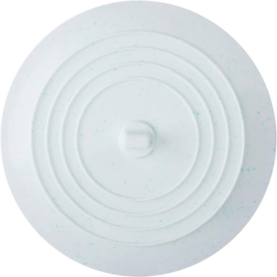 Silicone Bathtub Stopper, 6 Inches Large Drain Stopper, Flat Suction Drain Cover, Tub Stopper Drain Plug for Kitchen, Bathtub and Laundry