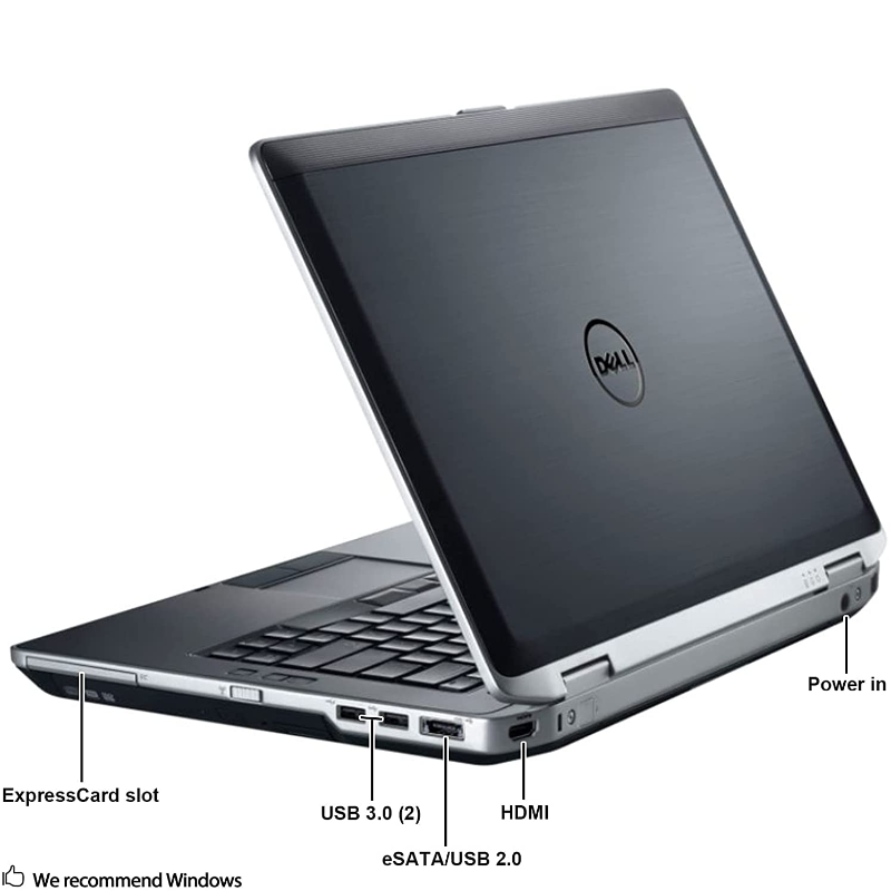 Dell Latitude E6430 14in Notebook PC - Windows 10 Professional (Renewed)