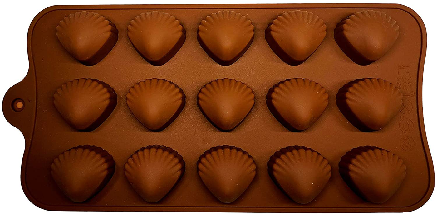 DIY Lovely Shell Silicone Chocolate Mold Fondant Cake Decorating Tools Clay Resin Art Moulds